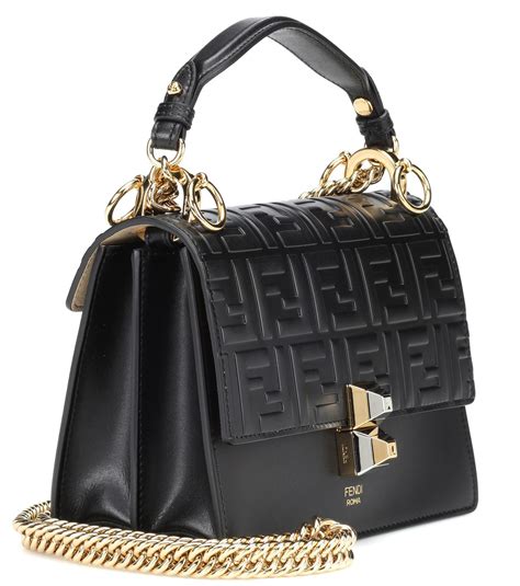 fendi kan i black|fendi handbags.